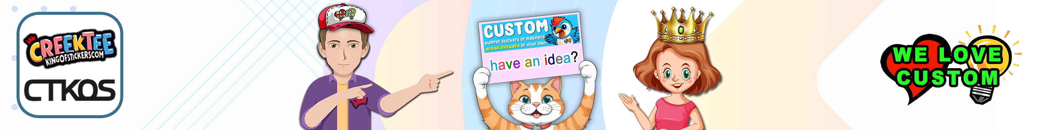 CreekTee Store Banner